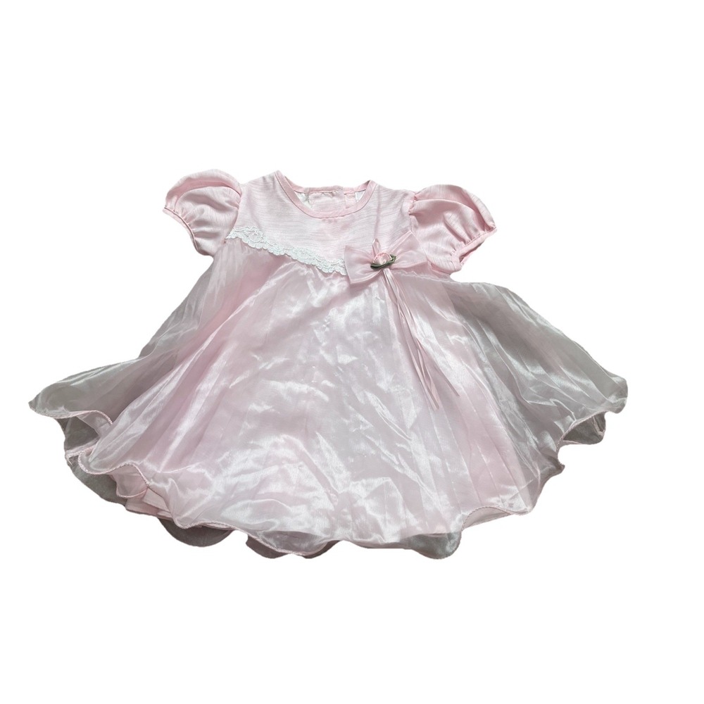 Ashley Ann Baby Girls Dress Pink Size 6-9 Months